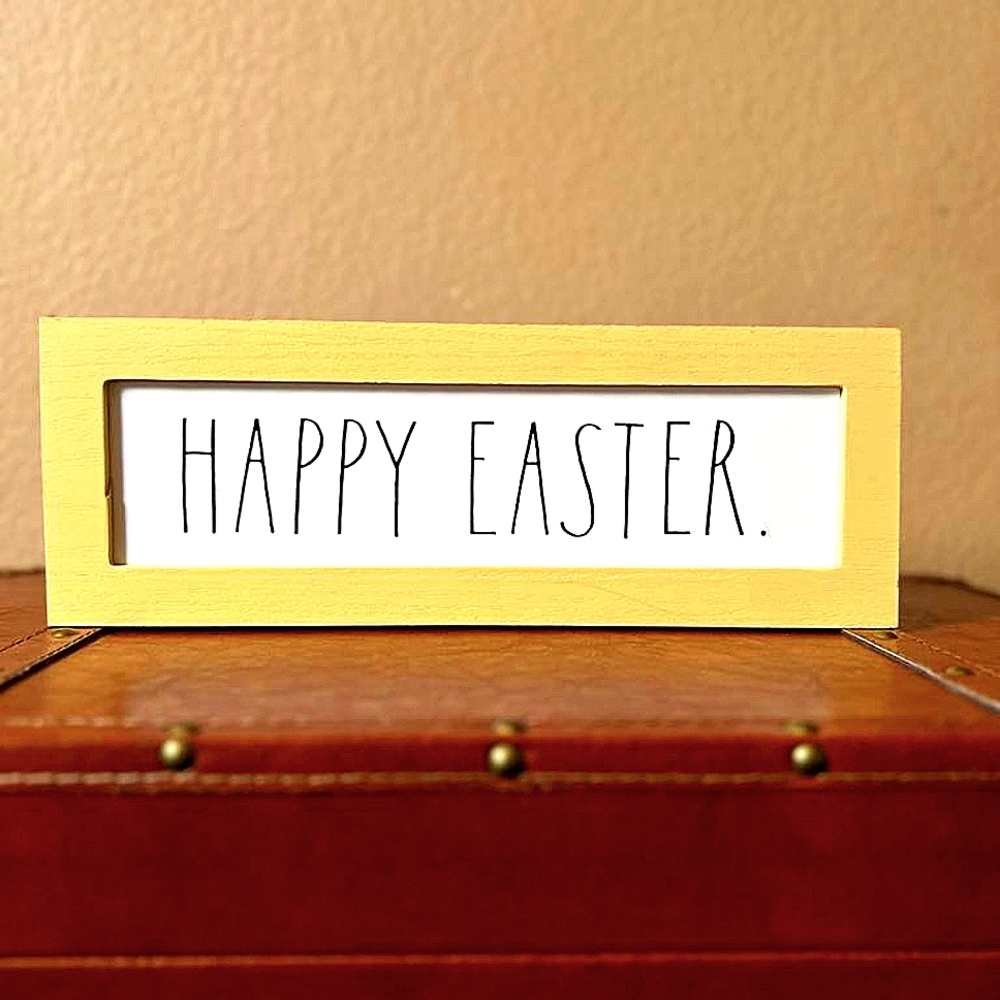 Rae Dunn Happy Easter Sign